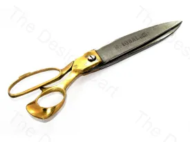 10 inch Brass Handle Scissors