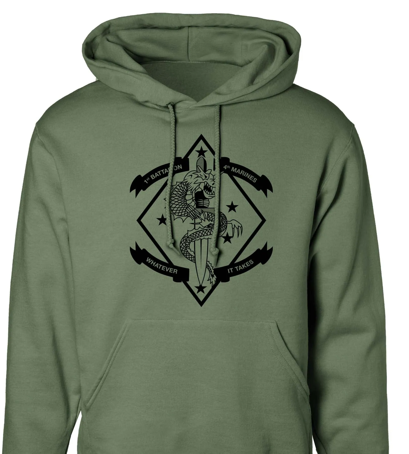 1st Battalion 4th Marines Hoodie