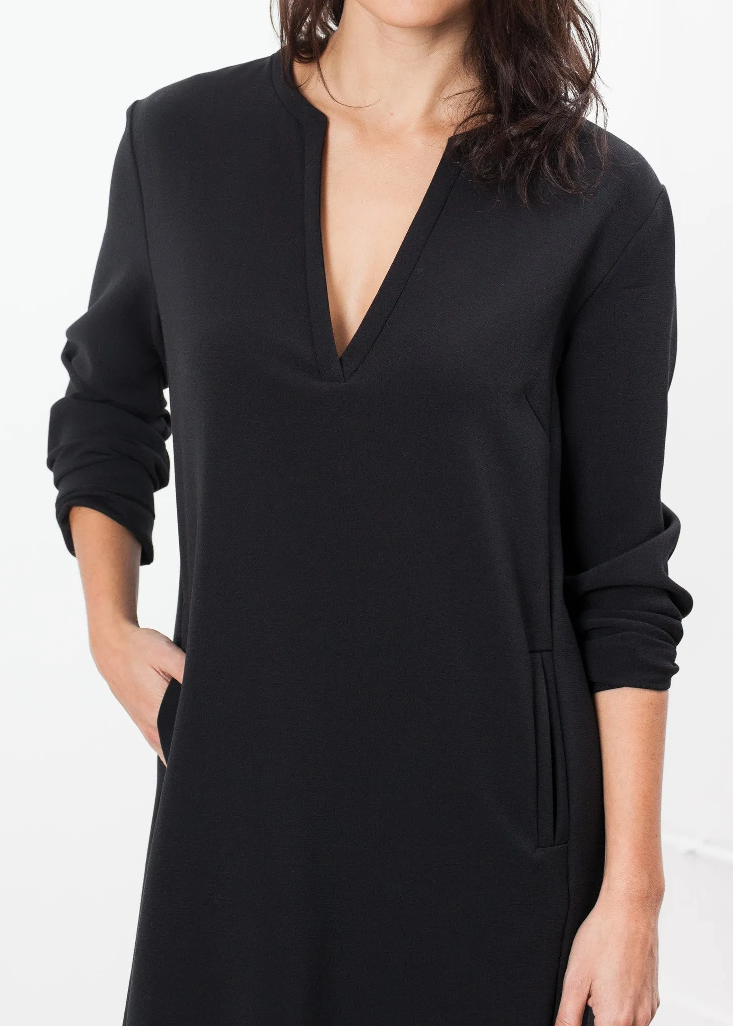 A-Line Pocket Shift in Black