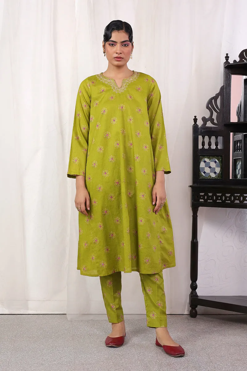 Aftaabi Naqsh Zarri 2-Piece Set