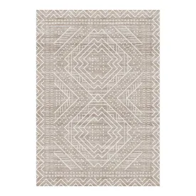 Akar Boho Tan Waterproof Rug