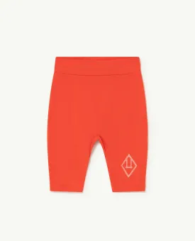 Alligator Baby- Leggin Red