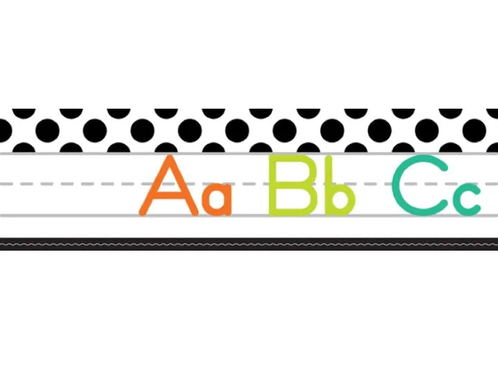 Alphabet Line Manuscript (White) | Black, White and Stylish Brights  | UPRINT | Schoolgirl Style