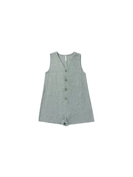 Amari Romper Heathered Indigo