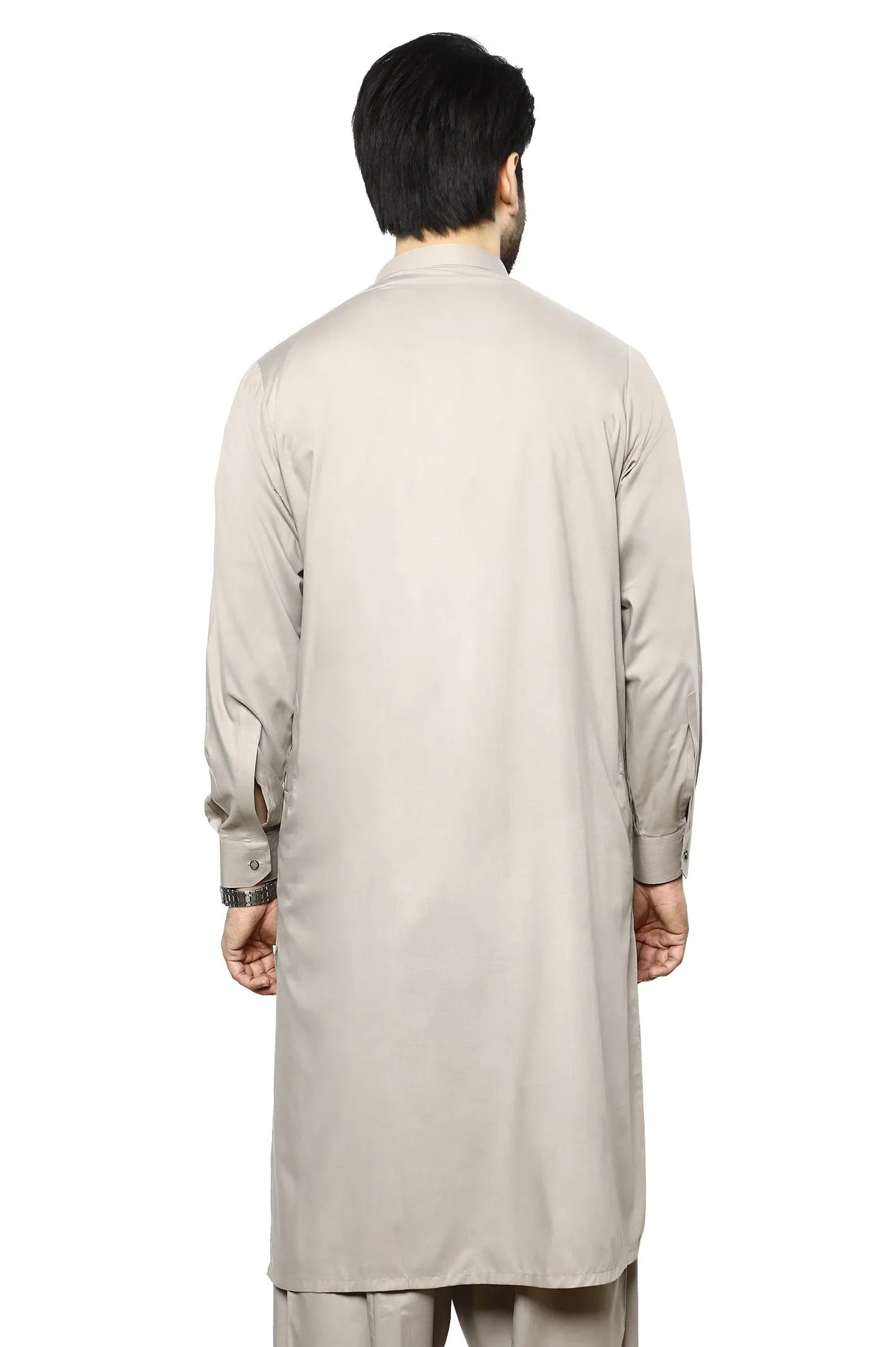 Beige Wash & Wear Shalwar Kameez