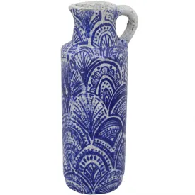 Blue Moroccan Jug