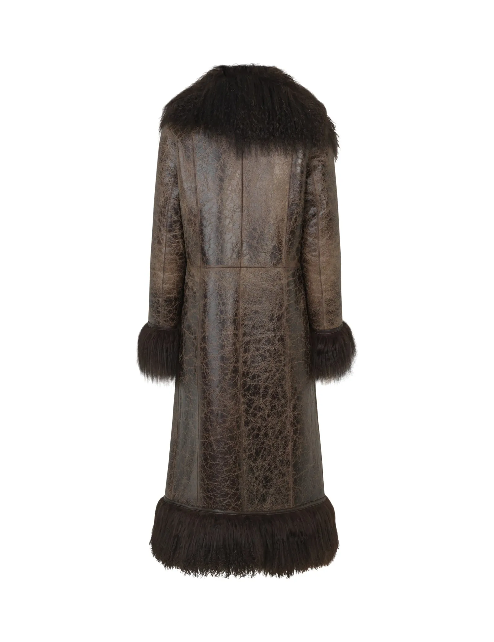 Bonna Coat — Distressed Brown