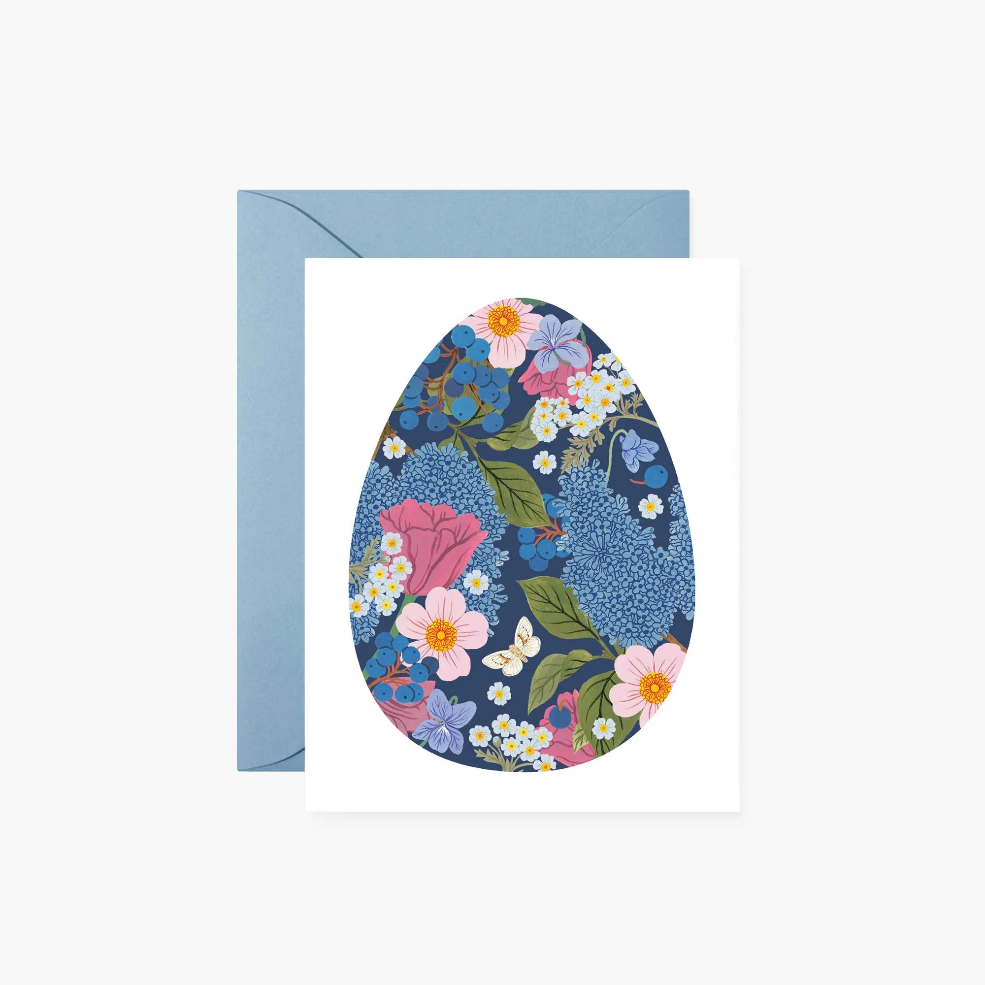 Botanica Paper Co. - BLUE EASTER EGG |  greeting card