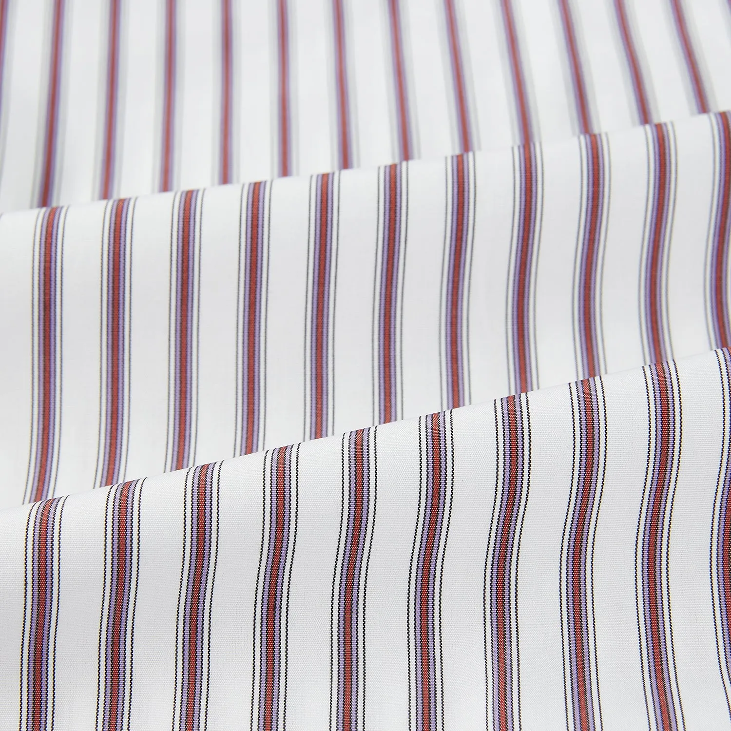 Burgundy Track Stripe Winston Shirt