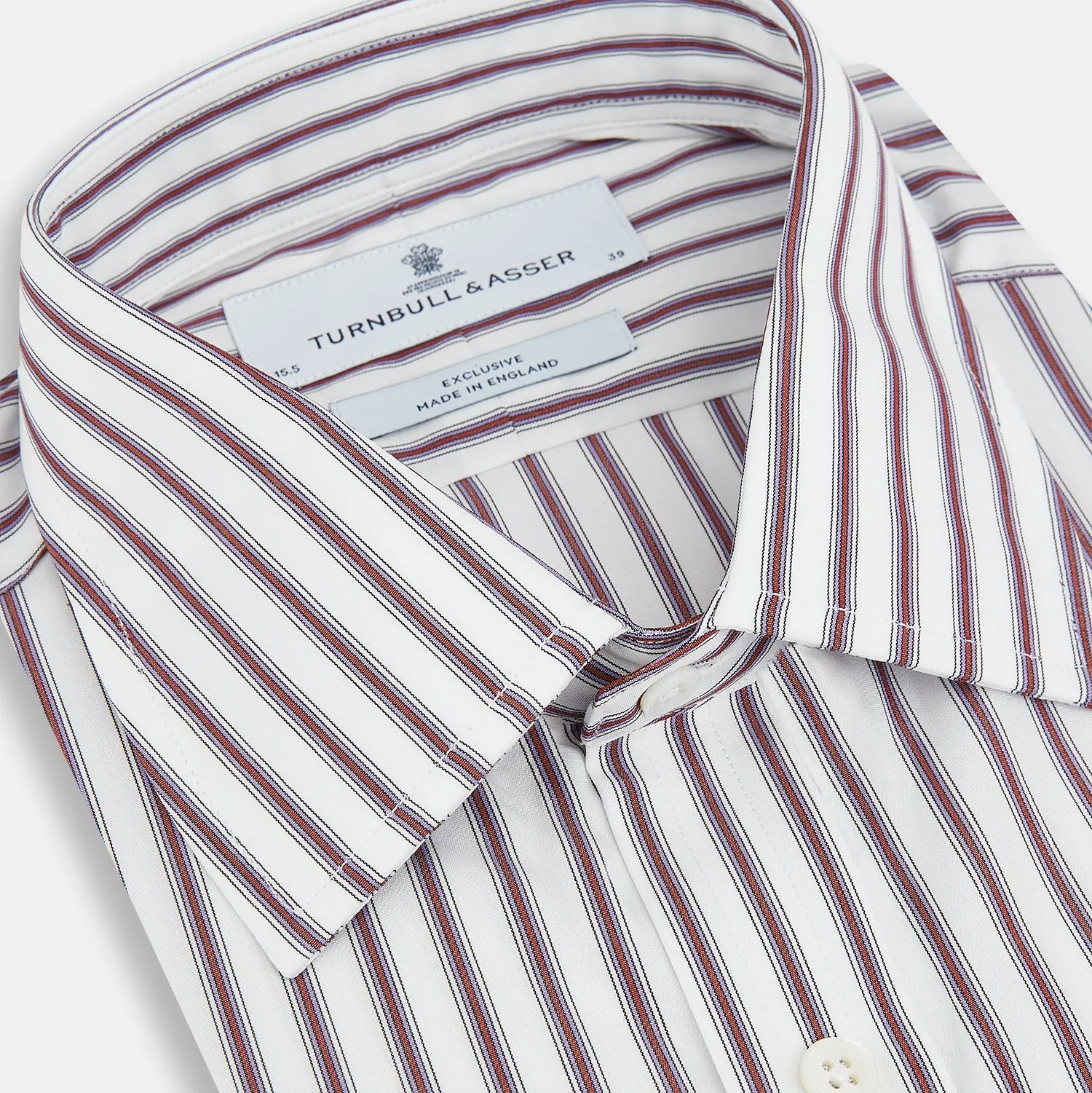 Burgundy Track Stripe Winston Shirt