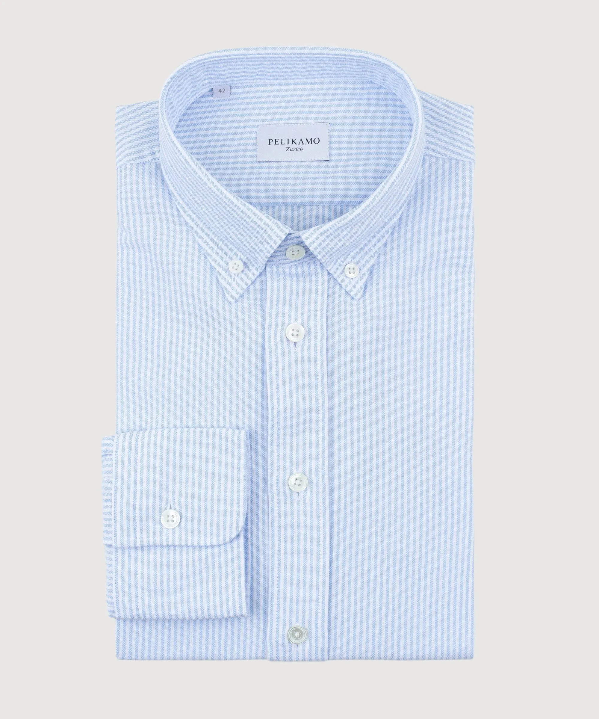 Button Down Oxford Shirt Striped