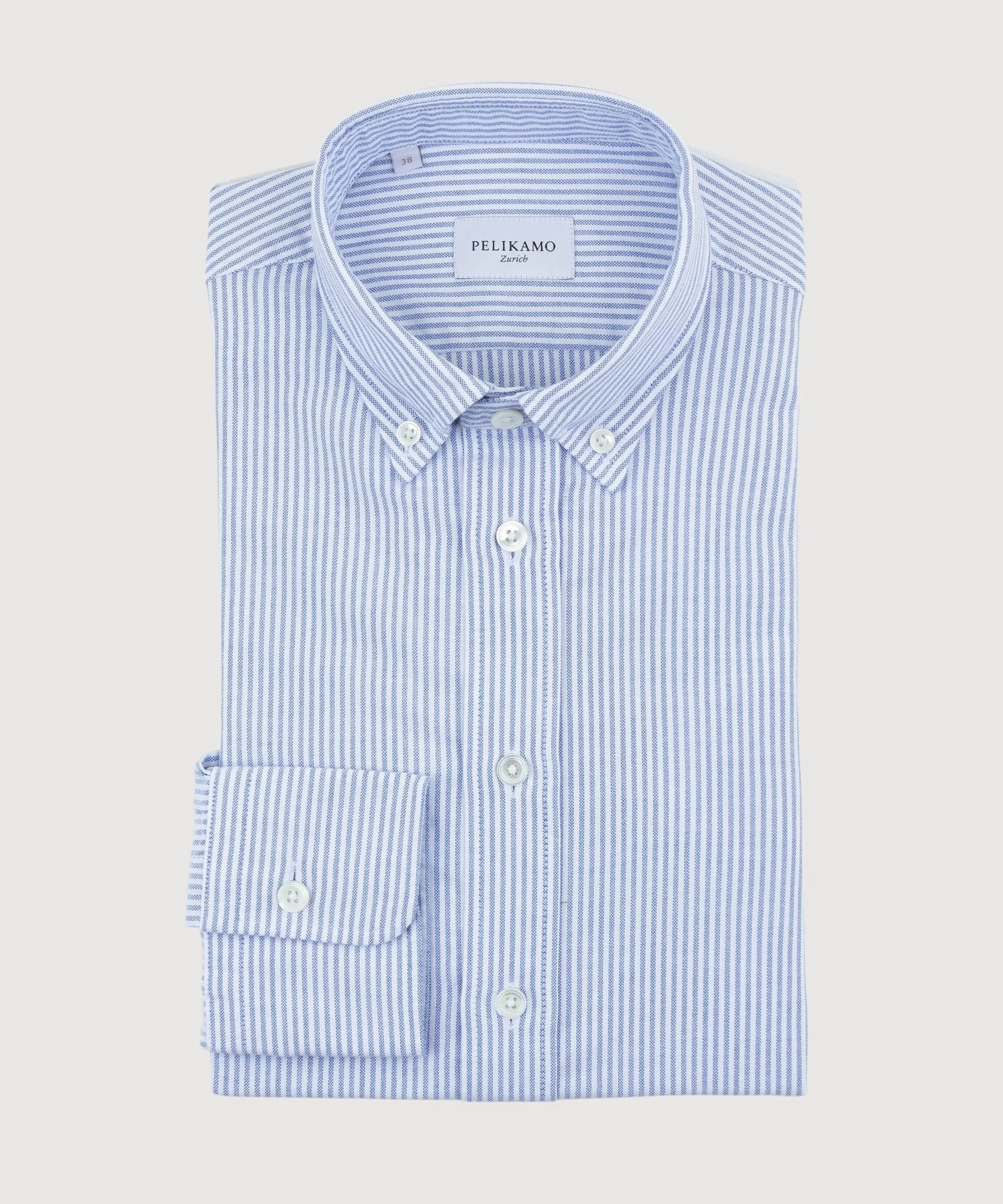 Button Down Oxford Shirt Striped