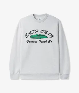 Cash Only Dollar Sign Crewneck