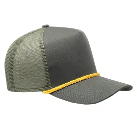 Cobra C256M 5 panel Cotton Twill Front, Mesh Back, Rope cap