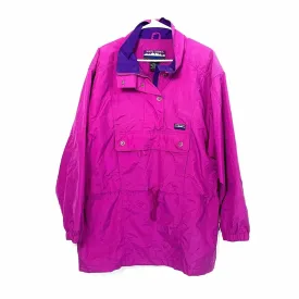 Cozy White Sierra Womens Anorak Jacket Durable Purple L Ski Coat Winter Snow