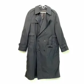 Defense Logistics Mens 40R Black Agency Garrison Collection Weather Army Coat