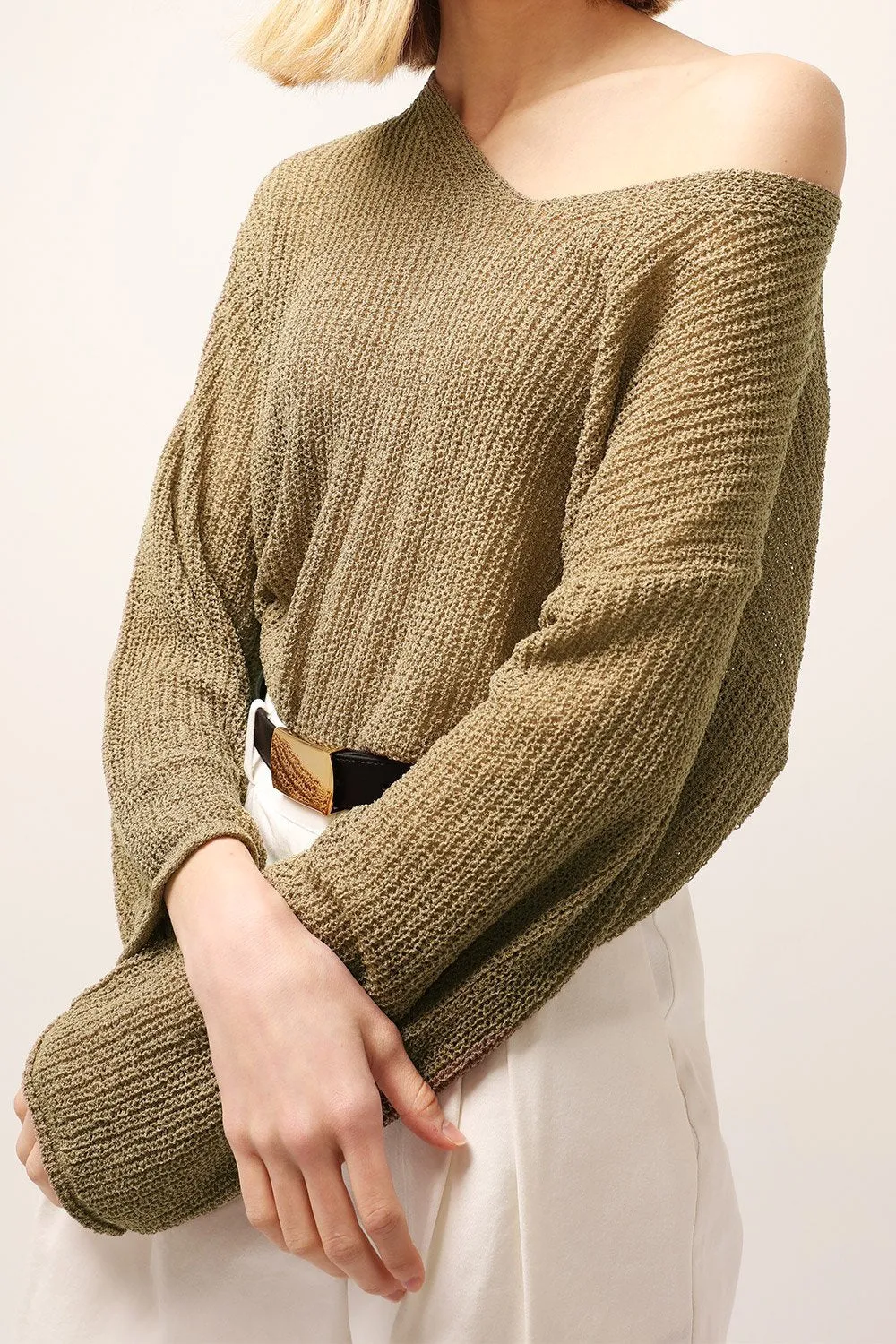 Eva Slouchy Knit Sweater