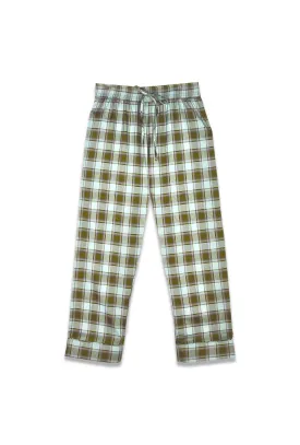 Everyday Pants - Sage Plaid