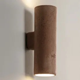 Exterior Tuscan Clay Up & Down Wall Light