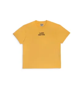 Gallery Dept. Upside Down Logo Tee Gold