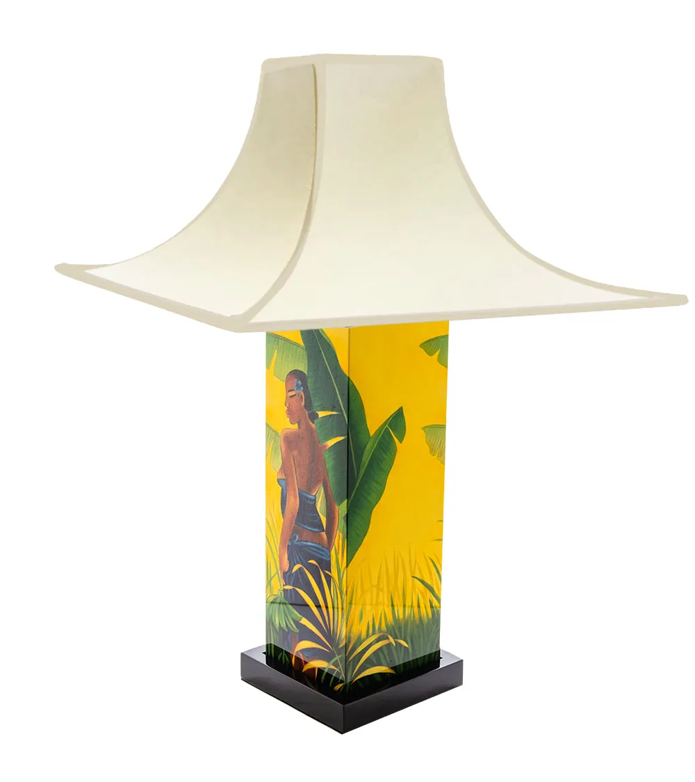 Green Bananas Table Lamp by Tim Nguyen