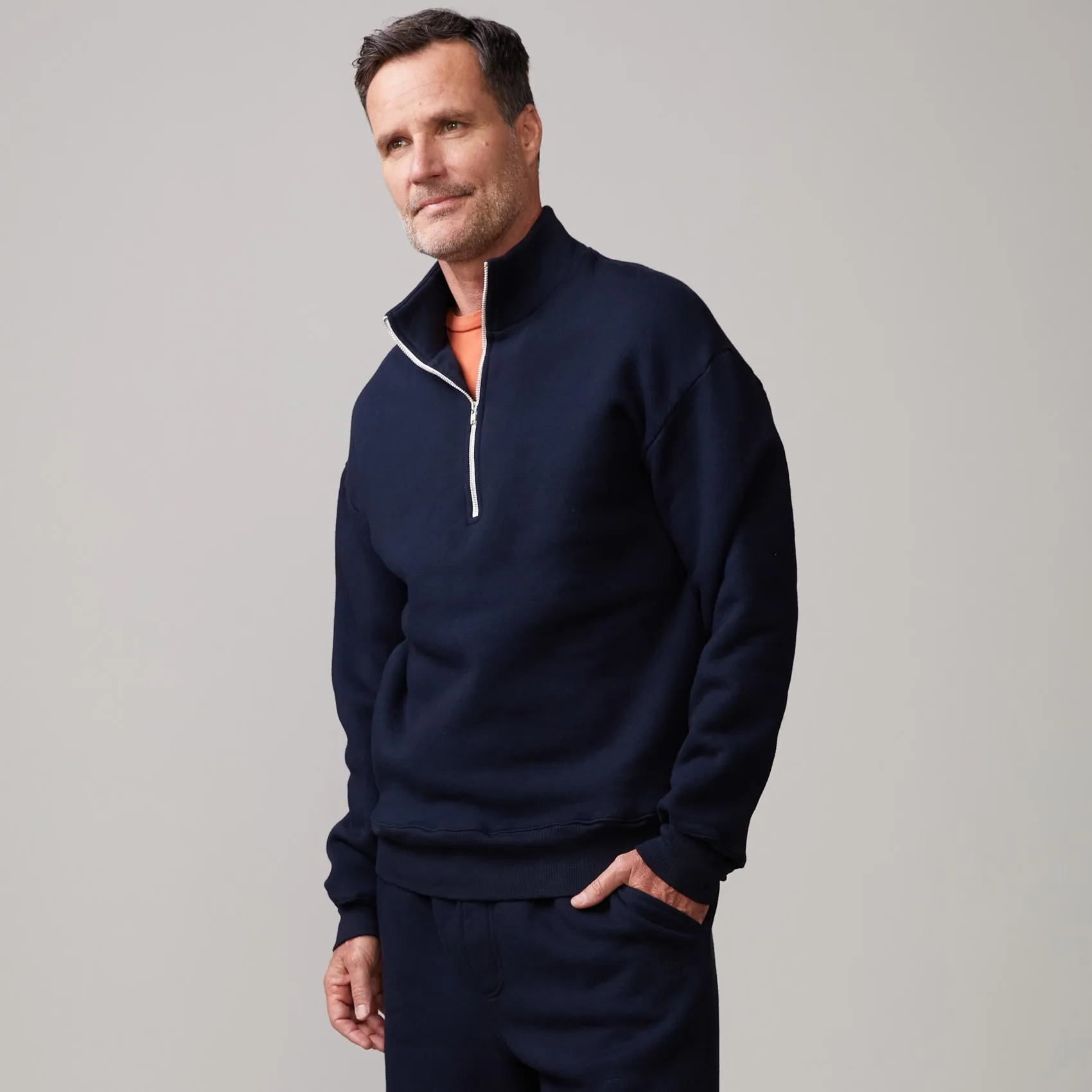 Half Zip Sweatshirt