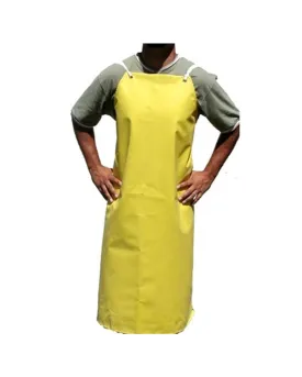 Heavy Duty 35Mil Yellow PVC/POLYESTER 35" x 50"  Aprons