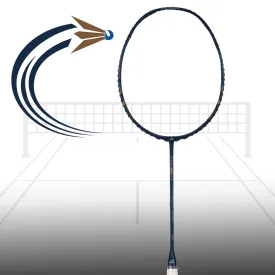 Hundred Viper 900 Carbon Fibre Strung Badminton Racquet