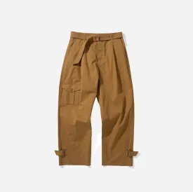 HUNTING BELTED PANTS - CAMEL