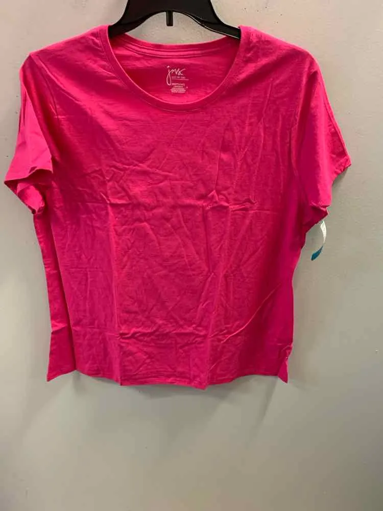 JMS PLUS SIZES Size 2X HT PINK TOP