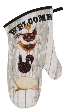 "Down on the Farm" Oven Mitt