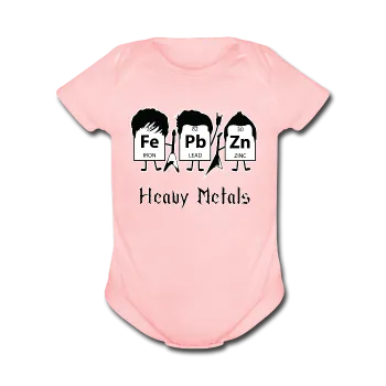 "Heavy Metals" - Baby Short Sleeve One Piece