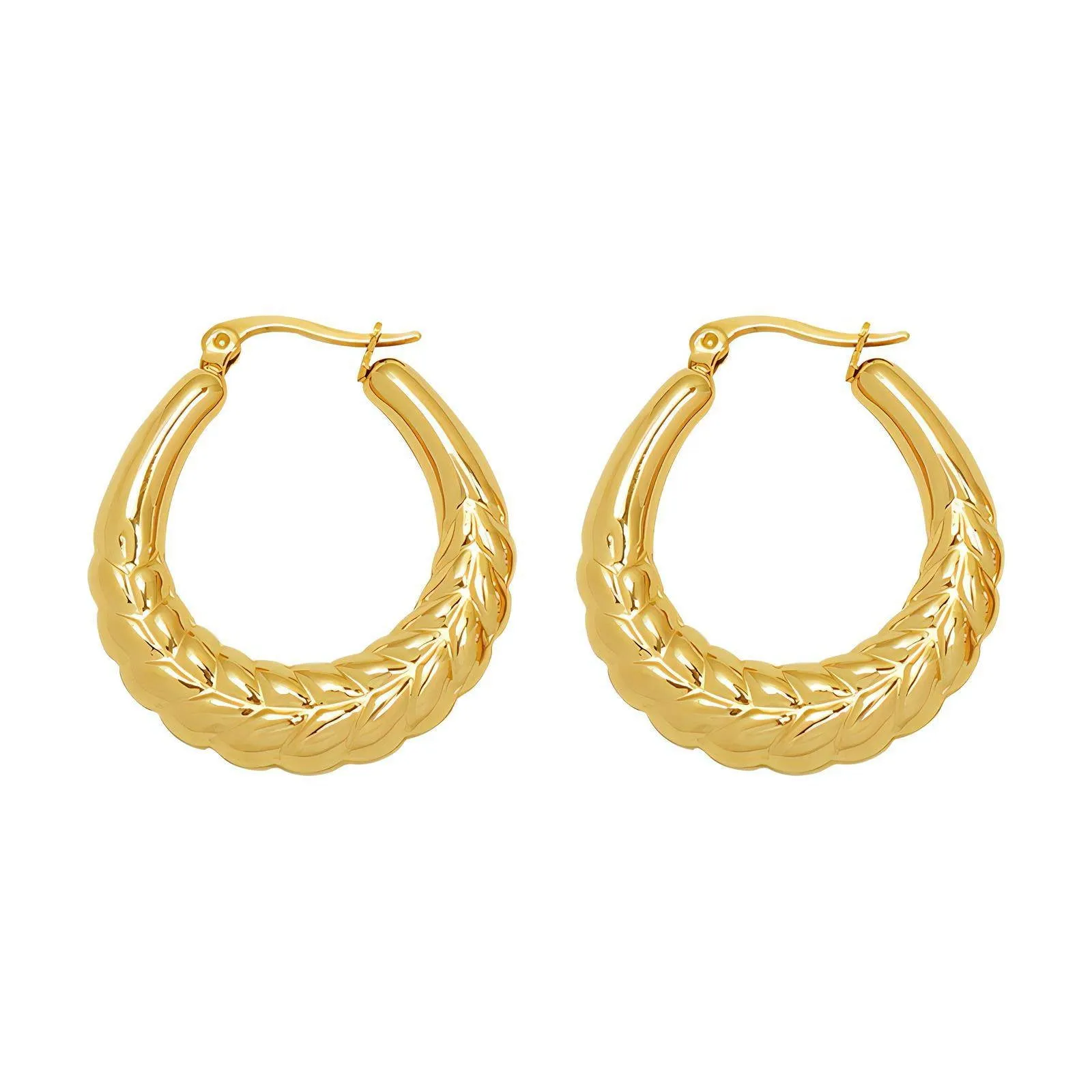 Reriti Intensity 18K gold plated Spikelet Earrings