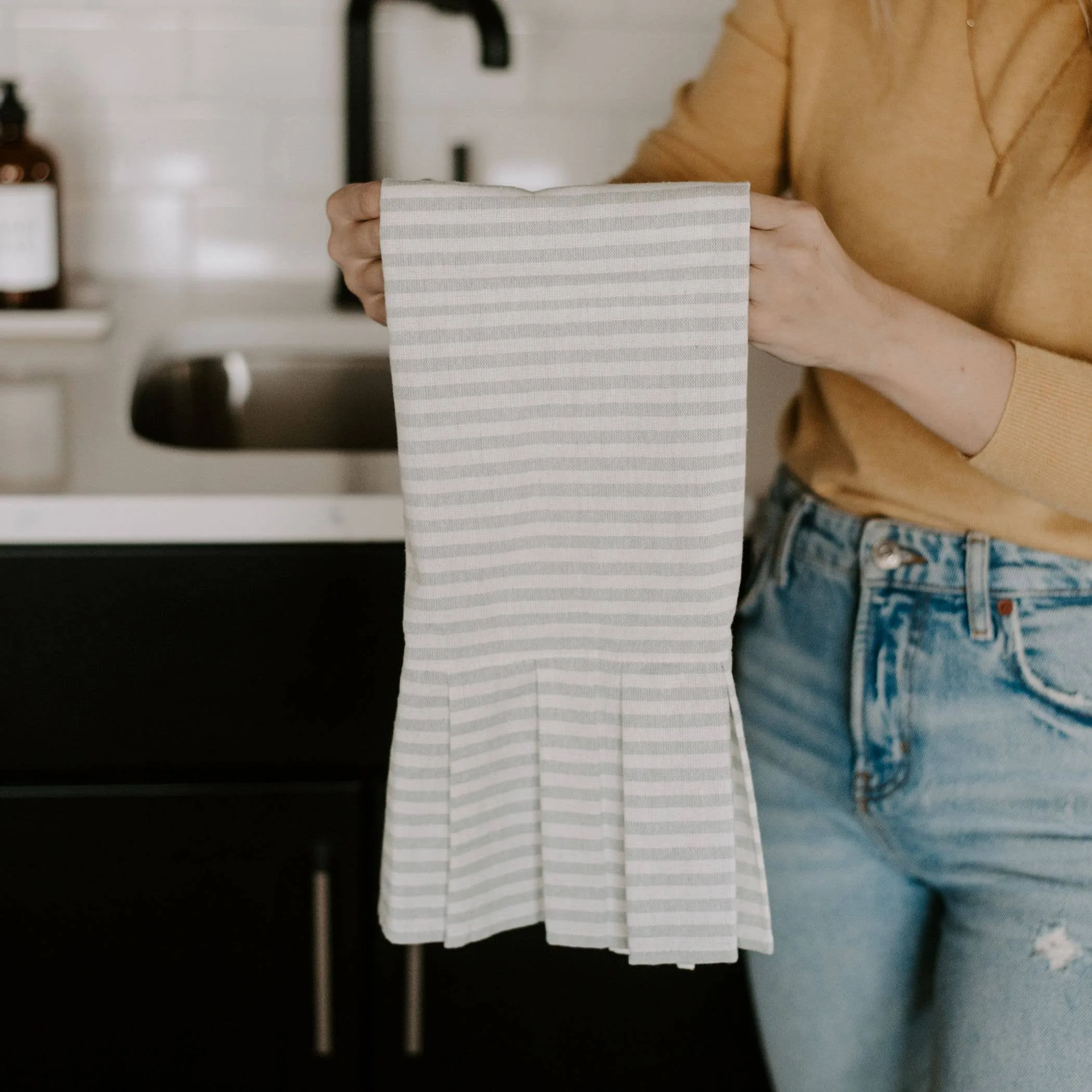 Striped Hand Towel