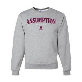 Sweatshirt - Crew Neck - Grey - Assumption Alumna