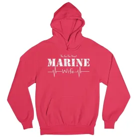 The Few The Proud Marine Wife Hoodie